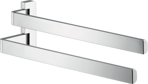AXOR Universal Softsquare Wieszak na ręcznik 2 ramiona Chrom