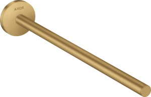 AXOR Universal Circular Wieszak na ręcznik Złoty Optyczny Szczotkowany