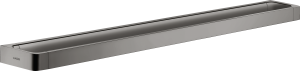 AXOR Universal Softsquare Wieszak na ręcznik 800 mm Czarny Chrom Polerowany
