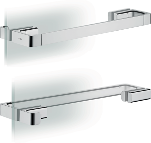 AXOR Universal Softsquare Uchwyt do drzwi prysznicowych 444mm Stal Szlachetna Optyczna