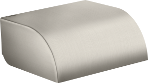AXOR Universal Circular Uchwyt na papier toaletowy z osłoną Stal Szlachetna Optyczna