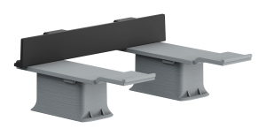 AXOR Universal Softsquare Zestaw adapterów Czarny Matowy