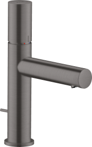 AXOR Uno Jednouchwytowa bateria umywalkowa 110 z uchwytem Zero Czarny Chrom Szczotkowany