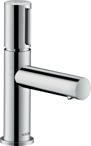 AXOR Uno Bateria umywalkowa Select 80 z niezamykanym kompletem odpływowym Czarny Chrom Szczotkowany
