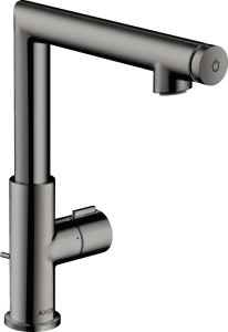 AXOR Uno Bateria umywalkowa Select 220 Czarny Chrom Polerowany