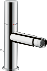 AXOR Uno Jednouchwytowa bateria bidetowa z automatycznym kompletem odpływowym Chrom