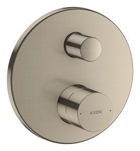 AXOR Uno Jednouchwytowa bateria wannowa, montaż podtynkowy Nikiel Szczotkowany