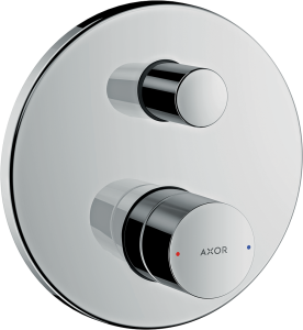 AXOR Uno Jednouchwytowa bateria wannowa z uchwytem zero, montaż podtynkowy Nikiel Szczotkowany