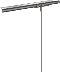 AXOR ShowerSolutions Bateria termostatyczna 800 natynkowo/podtynkowa Czarny Chrom Szczotkowany