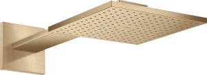 AXOR ShowerSolutions Głowica prysznicowa 250/250 2jet z ramieniem prysznicowym Brąz Szczotkowany