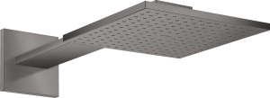 AXOR ShowerSolutions Głowica prysznicowa 250/250 2jet z ramieniem prysznicowym Czarny Chrom Szczotkowany