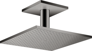 AXOR ShowerSolutions Głowica prysznicowa 300/200 1jet Czarny Chrom Polerowany