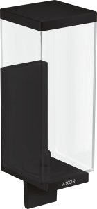AXOR Universal Rectangular Dozownik mydła w płynie Czarny Matowy