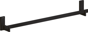 AXOR Universal Rectangular Wieszak na ręcznik kąpielowy 800 mm Czarny Matowy