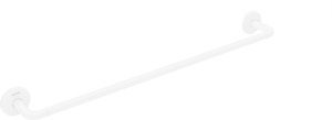 AXOR Universal Circular Wieszak na ręcznik kąpielowy 600 mm Biały Matowy