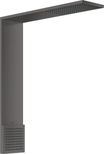AXOR ShowerComposition Moduł głowicy prysznicowej 110/220 1jet z prysznicem na ramiona Czarny Chrom Szczotkowany
