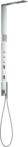 AXOR ShowerComposition Panel prysznicowy z termostatem, głowicą prysznicową 110/220 1jet i prysznicem na ramiona Chrom