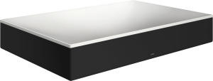AXOR Suite Basins & Bathtub Umywalka nablatowa 600/400 bez otworu na baterie i przelewu Czarny Matowy