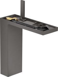 AXOR MyEdition Jednouchwytowa bateria umywalkowa 230 z kpl. Odpływowym Push-Open Czarny Chrom Szczotkowany