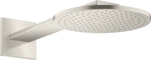AXOR ShowerSolutions Głowica prysznicowa 250 2jet z ramieniem prysznicowym Stal Szlachetna Optyczna