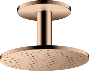 AXOR ShowerSolutions Głowica prysznicowa 250 2jet podtynkowa Czerwone Złoto Polerowane