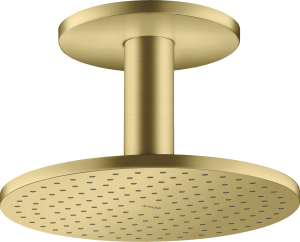 AXOR ShowerSolutions Głowica prysznicowa 250 2jet podtynkowa Mosiądz Szczotkowany