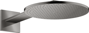 AXOR ShowerSolutions Głowica prysznicowa 300 1jet z ramieniem prysznicowym Czarny Chrom Polerowany
