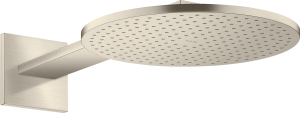 AXOR ShowerSolutions Głowica prysznicowa 300 1jet z ramieniem prysznicowym Nikiel Szczotkowany