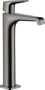 AXOR Citterio E Jednouchwytowa bateria umywalkowa 250 z niezamykanym kompletem odpływowym Czarny Chrom Polerowany