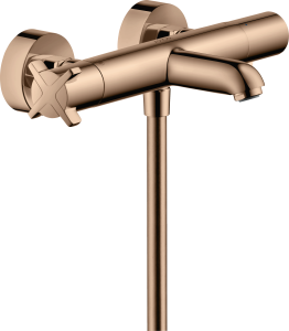 AXOR Citterio E Bateria termostatyczna wannowa, montaż natynkowy Czerwone Złoto Polerowane