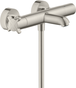 AXOR Citterio E Bateria termostatyczna wannowa, montaż natynkowy Stal Szlachetna Optyczna