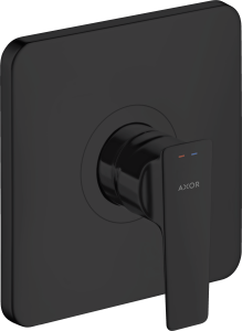 AXOR Citterio E Jednouchwytowa bateria prysznicowa podtynkowa Czarny Matowy