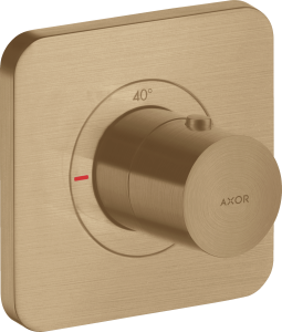 AXOR Citterio E Bateria termostatyczna 120/120, montaż podtynkowy Brąz Szczotkowany