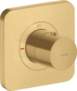 AXOR Citterio E Bateria termostatyczna 120/120, montaż podtynkowy Złoty Optyczny Szczotkowany