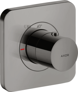 AXOR Citterio E Bateria termostatyczna 120/120, montaż podtynkowy Czarny Chrom Polerowany