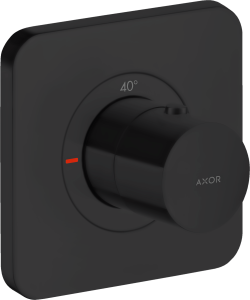 AXOR Citterio E Bateria termostatyczna 120/120, montaż podtynkowy Czarny Matowy