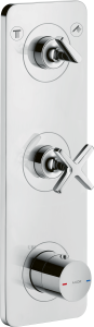 AXOR Citterio E Moduł termostatyczny 380/120 podtynkowy do 2 odbiorników Chrom