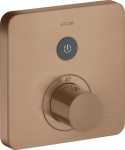 AXOR ShowerSelect Bateria termostatyczna do 1 odniornika, montaż podtynkowy Czerwone Złoto Szczotkowane