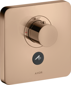 AXOR ShowerSelect Bateria termostatyczna HighFlow do jednego odbionika, montaż podtynkowy Czerwone Złoto Polerowane