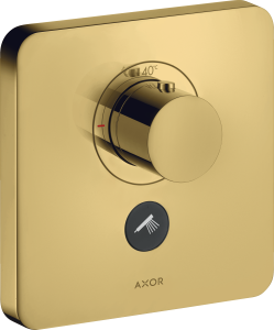 AXOR ShowerSelect Bateria termostatyczna HighFlow do jednego odbionika, montaż podtynkowy Złoty Optyczny Polerowany