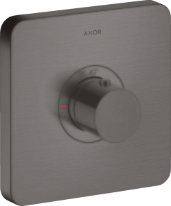 AXOR ShowerSelect Bateria termostatyczna HighFlow softsquare montaż podtynkowy Czarny Chrom Szczotkowany