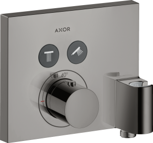AXOR ShowerSelect Bateria termostatyczna do instalacji podtynkowej dla 2 odbiorników Czarny Chrom Polerowany