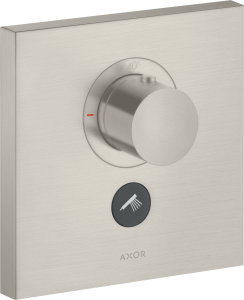 AXOR ShowerSelect Bateria termostatyczna HighFlow do jednego odbionika, montaż podtynkowy Stal Szlachetna Optyczna