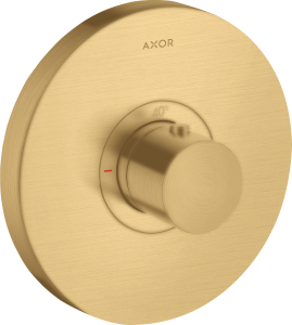 AXOR ShowerSelect Bateria termostatyczna HighFlow, montaż podtynkowy Złoty Optyczny Szczotkowany