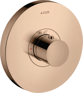 AXOR ShowerSelect Bateria termostatyczna HighFlow, montaż podtynkowy Czerwone Złoto Polerowane