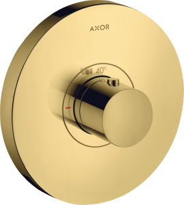 AXOR ShowerSelect Bateria termostatyczna HighFlow, montaż podtynkowy Złoty Optyczny Polerowany