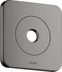 AXOR Citterio E Płytka ścienna Czarny Chrom Polerowany