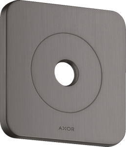 AXOR Citterio E Płytka ścienna Czarny Chrom Szczotkowany