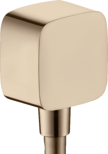 AXOR ShowerSolutions Przyłącze węża softsquare Czerwone Złoto Polerowane