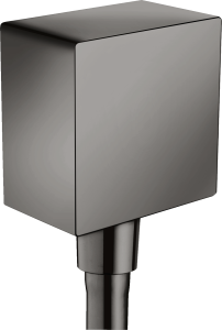 AXOR ShowerSolutions Przyłącze węża Czarny Chrom Polerowany